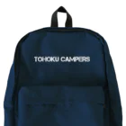 8garage SUZURI SHOPのTOHOKUCAMPERS Backpack