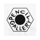 Pencil Gallery Design StoreのPencil Gallery のHexagon logo バンダナ