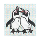 penguininkoの仲良く鳴き合うケープペンギン🐧背景ありC バンダナ