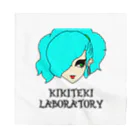 KIKITEKI_LABORATORYのPONITE GAL ミント×黄緑 バンダナ