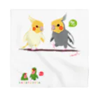 LittleLoroのどノーマルオカメインコとルチノーちょいわき 0350 Bandana