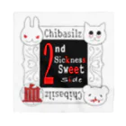 Chibasilz goods shopの血走ルズ 2nd Sickness Sweet Side バンダナ