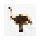 PITTEN PRODUCTSのPIXEL_ANIMAL_09(OSTRICH) バンダナ