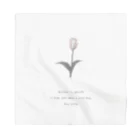 rilybiiの🌷 White Grayish Cherry Blossom Tulip . Bandana