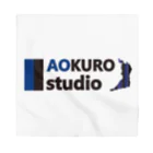 aokurostudioのAOKUROstudio BRAND LOGO SERIES バンダナ