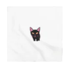 gatto solitario(物寂しげな猫)の黒猫 バンダナ