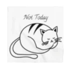 9CATSのNot Today 猫のシルエットシリーズ from 9CATS Bandana