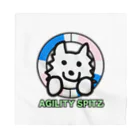 ehime@けだま&もち＆すみのAGILITY SPITZ「タイヤからこんにちは！」 Bandana