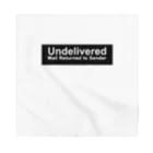 BONBONのUndelivered  Mail Returned  to Sender-BK バンダナ