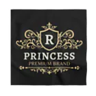 ROYAL Princessのゴージャスロゴブランド Bandana