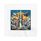 Dexsterの過去の未来観　retro-futurism design01 Bandana