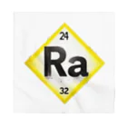 science closet（科学×ファッション）の元素シリーズ　~ラジウム Ra~ Bandana