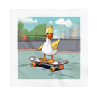 スケートボード、変な癖シリーズのスケートパークで遊ぶ可愛いアヒルちゃん バンダナ