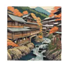 日本の風景 COOL JAPANの日本の風景、温泉街　Japanese hot spring town Bandana