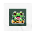 カエルグッズのHUNGRYカエル Bandana