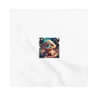 時計樹の森の幻想的な子犬グッズ Bandana