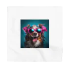 AQUAMETAVERSEのサングラスをかけた、かわいい犬 Marsa 106 Bandana