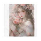 AQUAMETAVERSEのバラの花束と女性　なでしこ1478 Bandana