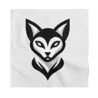 アニマルアーティファクトの猫ロゴ Bandana