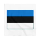 お絵かき屋さんのエストニアの国旗 バンダナ
