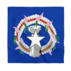 お絵かき屋さんの北マリアナ諸島の旗 バンダナ