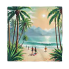 Paradise ExploreのPalm Breeze Bliss Bandana