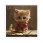 Cat_Paradise70の赤いセーターの子猫🐈Kitten in red sweater Bandana