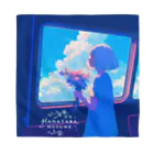 花束娘のA Girl and Flowers on the Journey バンダナ