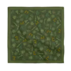 oba:obaの蛸がいっぱい（緑） Bandana