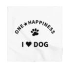 onehappinessのI LOVE DOG　ONEHAPPINESS Bandana