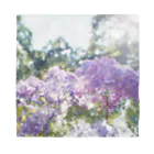 燈火　TomoshiBiの紫陽花×木々 バンダナ