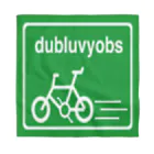 dubluvyobsダブラヴヨブス のSquared bike logo バンダナ