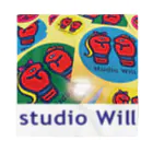 総合格闘技・フィットネス studio Willのstudio Will×INGRIDバンダナ_B Bandana