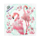 MASANAGA-zenshowのFlamingo🦩　−Garden− Bandana