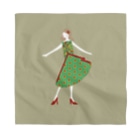 数学女学生の作図 Bandana