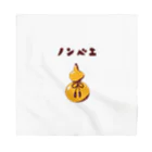 NIKORASU GOの酒好きデザイン「ノンベエ」（Tシャツ・パーカー・グッズ・ETC） Bandana