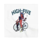 nidan-illustrationの"HIGH FIVE" バンダナ