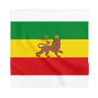 DRIPPEDのRASTAFARI LION FLAG-エチオピア帝国の国旗- Tシャツ バンダナ