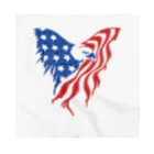 Fred HorstmanのAmerican Bald Eagle Bandana