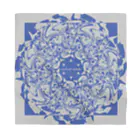 uncloud recordsのMarble: radial sax blue Bandana