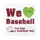 キッズモード某のWe love Baseball(レッド) 스카프