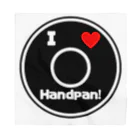 0965 brandのI ❤️ handPan  バンダナ