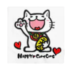 ❤Loveちゃんshop❤の/ HAPPYにゃんこ バンダナ