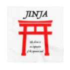 あさやけ洋品店のJINJA(赤） バンダナ