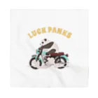 ラックパンクスのバイク乗りのパンダ Bandana