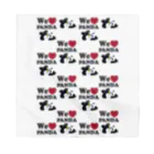 キッズモード某のwe love パンダ総柄 Bandana