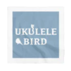 UKULELEBIRDのウクレレバード公式グッズ（スクエアロゴ） バンダナ