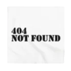 山猫雑貨の404 not found バンダナ