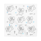 ennuのほねほねじゅるねこ Bandana