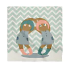 ワシキタチナツ|Illustrationのふたごコーデ Bandana